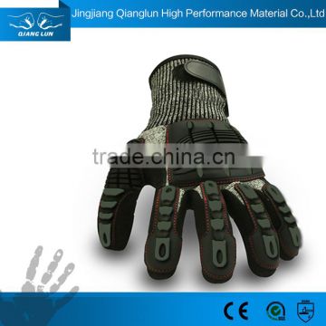 High performance impact-reducing safety gloves