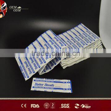 China wholesalers breathe right nasal strips (10 pack)
