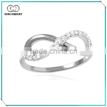 High Quality Gorgeous 925 Silver Infinity Ring