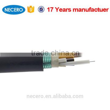 outdoor optical fiber 1-96core waterproof direct buried optic fiber cable GYTS