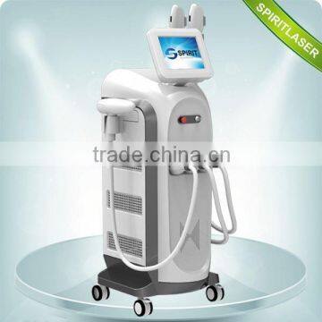 3 in 1 SHR+IPL+YAG Multi-function Machine Movable screen CPC ipl hair removal lamp 10HZ