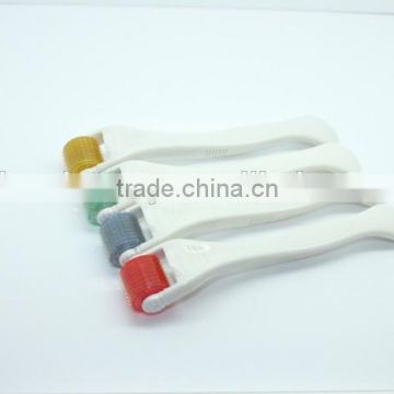 changeable heads titanium LED derma roller,vibarting roller