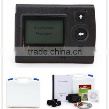 Holter System ECGLAB Premier Holter Software 3 channels mini LCD Holter recorder