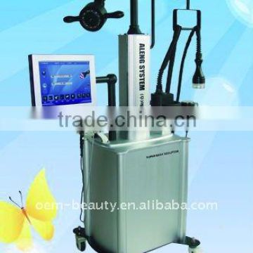 5 In 1 Cavitation Machine Vacuum+cavitation+rf +liposuction+Rotating Fat+video Control System Ultrasonic Liposuction Slimming Equipment Bipolar Rf Ultrasonic Liposuction Cavitation