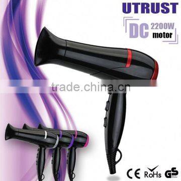 China 2 Speed 3 Heat Setting ionic function Directly 1200w salon plastic wall mounted hair dryers