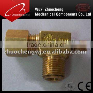 machining Brass part, "L" type pilot vavle