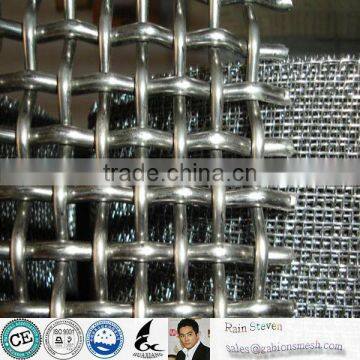 Black Steel Crimped Wire Mesh ISO Factory/Stainless Steel Crimped Mesh//Huaxiang/20 years Factory