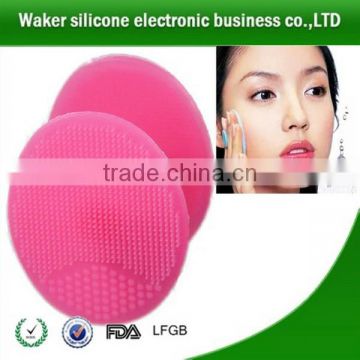 whoesale silicone face brush/ foundation brush/body brush