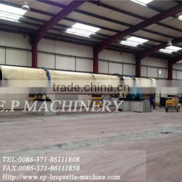 10-15 t/h barrel drum dryer for coal briquette production plant