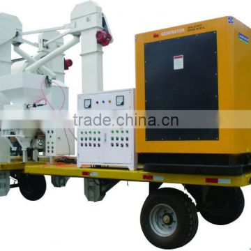 Mobile Grain Seed Processing Plant With Big Capacity