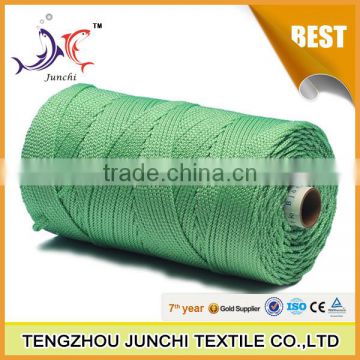 Junchi polypropylene high tenacity 210D/24 ply 36 ply dope dyed pp twine