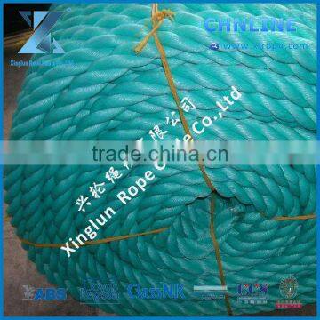 PP 3 Strands Marine Rope for fishing Ships