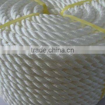 Twisted Nylon Rope 1/4-Inch by 50-Feet White Boat Rope photo-2