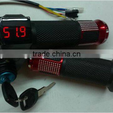 24v 36v 48v throttles with battery indicator for bike Electric Bicycle Conversion Kit ebike