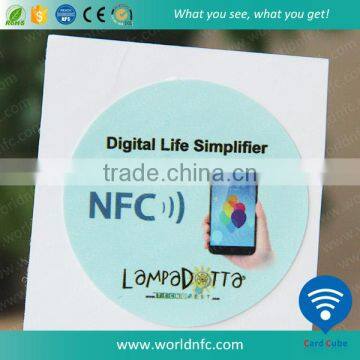 13.56MHz Programmable NTAG213 NFC Tag Sticker For Android Compatible All NFC Phones photo-3