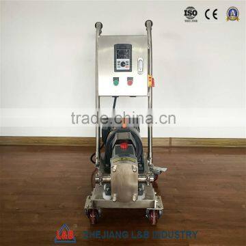 China Suppliers Sanitary Stainless Steel Mobile Lobe Pump for Paste photo-2