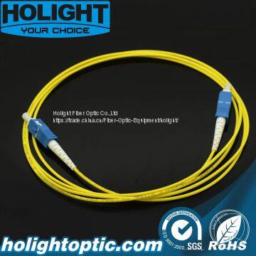 Fiber Optic Patchcord Sc to Sc Simplex LSZH Yellow