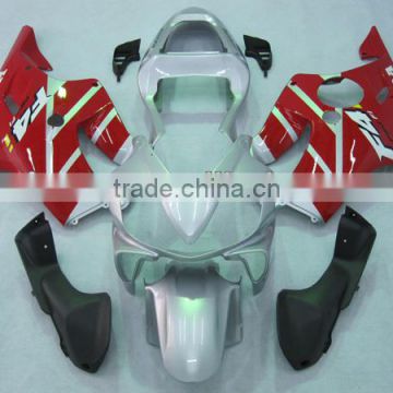 For Honda CBR600F4I CBR600 F4I 2001-2003 2002 Red Silver Fairing Body Work