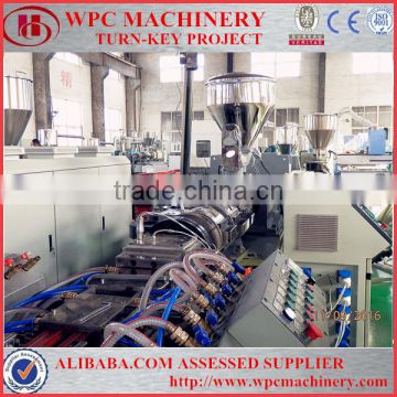 Plastic WPC PE Wooden Profile Extrusion Production Line