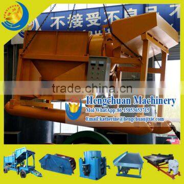 China Supplier Shandong Hengchuan Skid Type Mobile Trommel Gold Washing Plant for Gold Separation photo-4