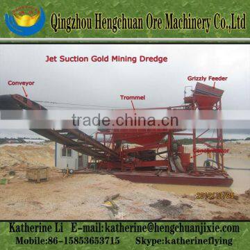 Beneficiation River Gold Suction Dredge For Sale