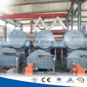 Q345R SGS/ EPA fully continuous waste tyre pyrolysis plant continuous waste tyre pyrolysis reactor