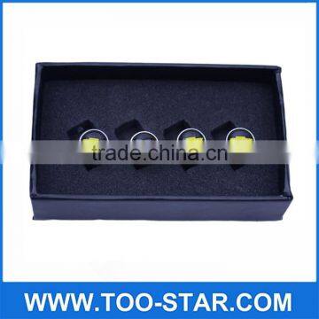 Silver Chrome Auto Car Wheel Tire Air Valve Caps Stem Cover Chevrolet Emblem photo-3