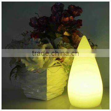 free sample LED luminous hotel or restaurant table lamp lighting