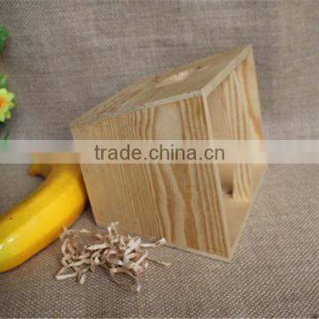 FSC High Quality Handmade Decorative Small Wooden Basket With Handle photo-3