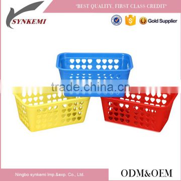 Plastic storage basket wholesale