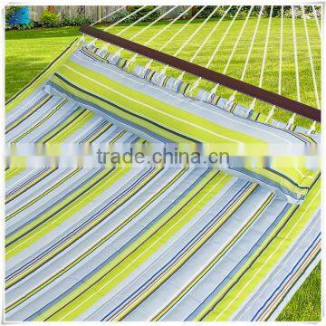 Portable Cotton Fabric Hammock Chair With Detachable Pillow photo-2