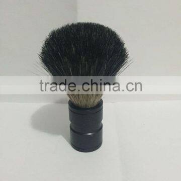 Badger Mens Shaving Brush With Black Plastic Handle photo-3