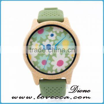 Private Label Your Own Logo Leather Band Wristwatch Wholesale Wood Watch photo-5