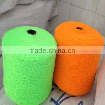 100% Polyester HB Yarn 28NM/2 Acrylic Like hb Yarn Dyed on Cone for Sale photo-3
