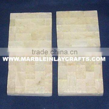 Four Semi Precious Mop Tile