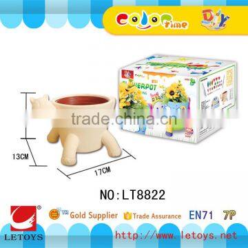 factory DIY Painting Flower pot Toys