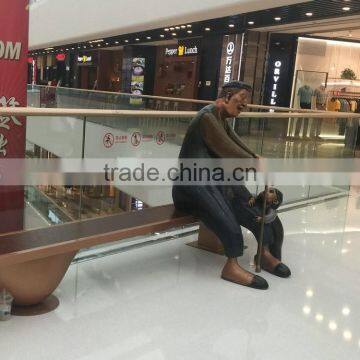 Old Man Statue Character for Mall photo-4
