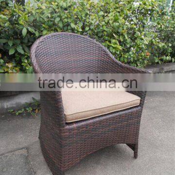 White Color Rattan Chair photo-2