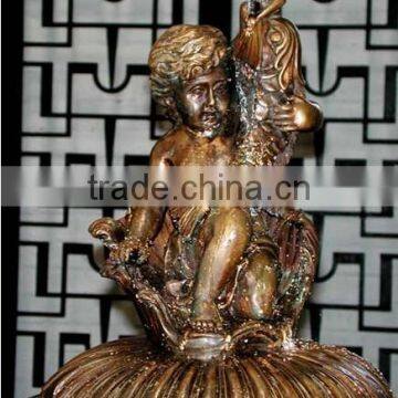 Large Bronze Indoor Horse Water Fountain Sale photo-4