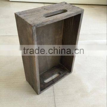 Rustic Serving Tray Paulownia Wooden Tray- Paulownia Wood Breakfast Tray