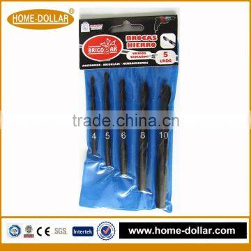 5 pc high quality Professional grade drill bit set