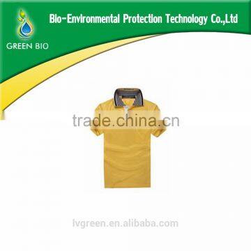 short sleeve yellow golf Tshirt for match for September procurement Festival