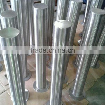 hot selling decorative 304 stainless steel bollards with flange