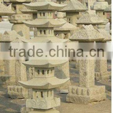Granite Chinese Stone Lantern/garden Led Lantern photo-6