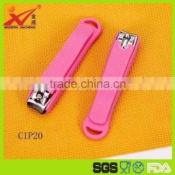 Customized color plastic cute fashional multifunctional nail clipper