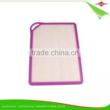 ZY-R1001 Utility Plastic Cutting Board Chopping Block With PP Edge photo-5