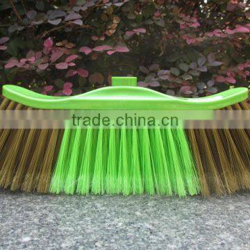 Plastic cleaning soft broom in home