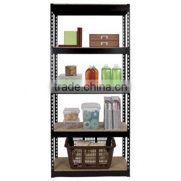 New Style Black Steel Storage Rack 5 Adjustable Shelves photo-4