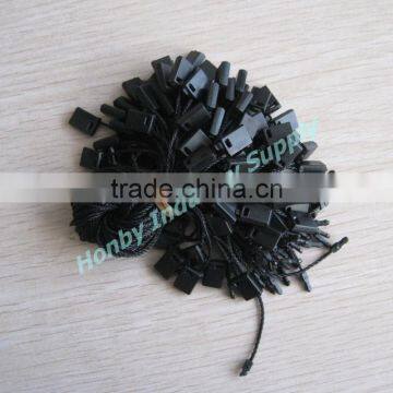 Hanging 18CM Permanent Black Hang Tag Nylon String