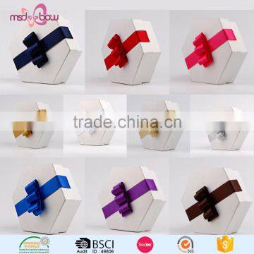 Wholesale Packing Gift Box Handmade Satin Ribbon Bow photo-3